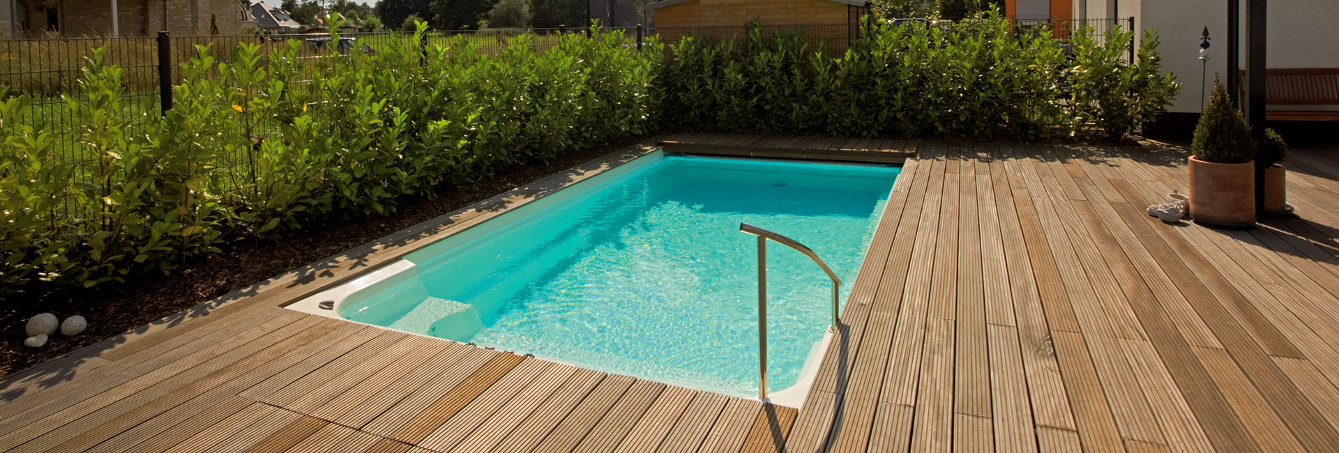 Pool holzdeck